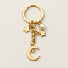 Little Orbit Moon & Star Keyring